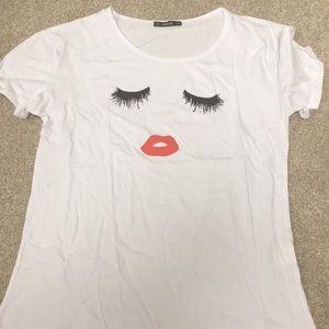 Eyelash t shirt